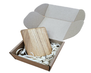 Подарочная коробочка из дуба для визиток и карт / Дуб / масло-воск / 20 * 75 * 110 мм