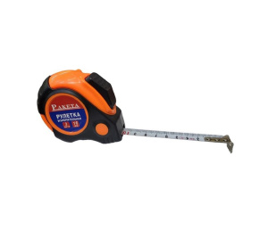 Рулетка строительная Ракета / корпус. обрезиненный