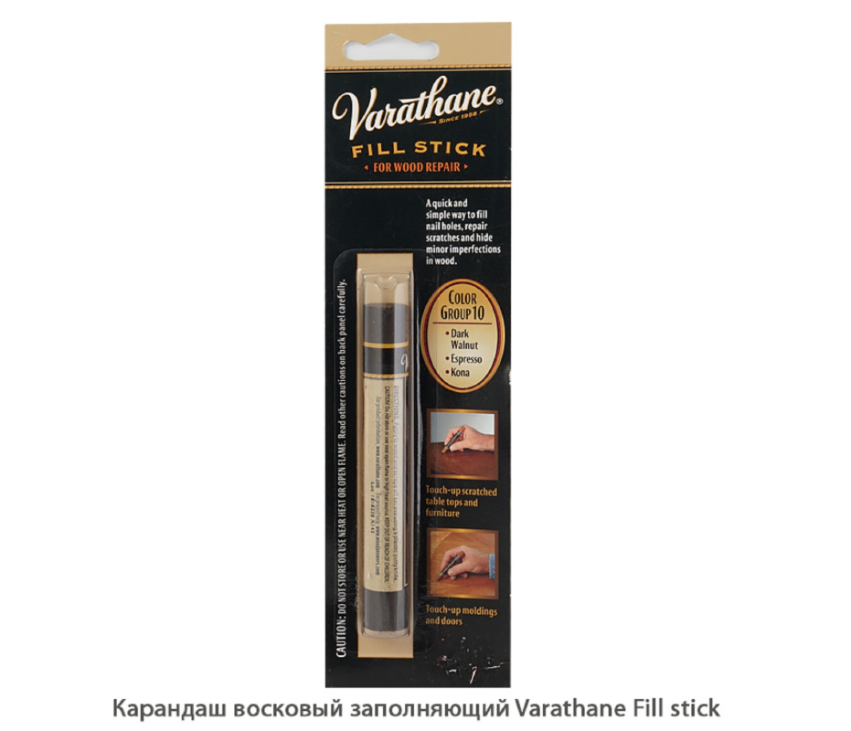 Карандаш восковый заполняющий Varathane Fill stick Карандаш восковый заполняющий Varathane Fill stick