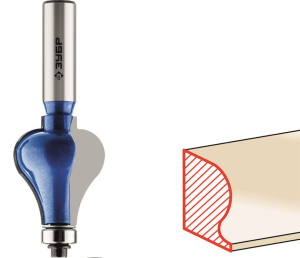 Кромочная фигурная фреза ЗУБР Профессионал №7