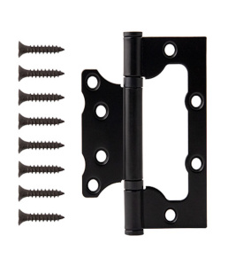 Петля накладная Code Deco чёрная