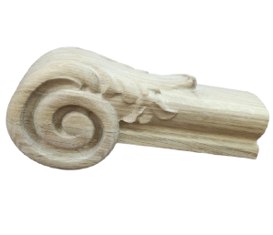 Окончание поручня резное Дуб АВ сращенное / под 50 балясину