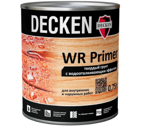 Грунт с водоотталкивающим эффектом DECKEN WR Primer 26 м2/л для внутренних и наружных работ