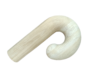 Окончание для круглого поручня  Дуб АВ сращенное / Ø 50 диаметр 