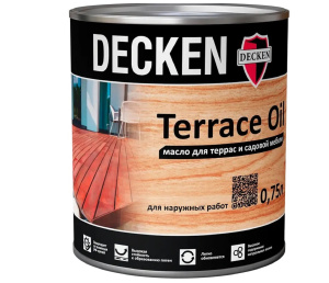 Масло для террас и садовой мебели DECKEN Terrace Oil 