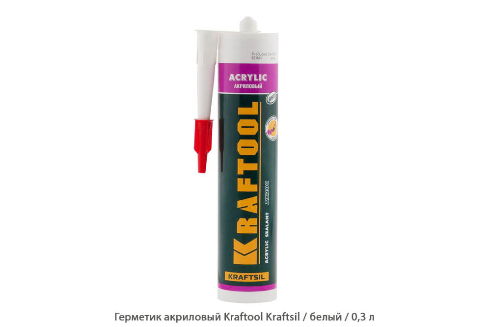 Герметик акриловый Kraftool Kraftsil
