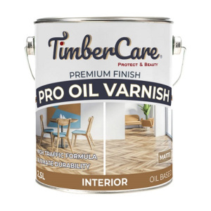 Лак алкидно-уретановый TimberCare  Pro Oil Varnish / масляная / бесцветный / ультраматовый