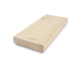 Доска Ель/Сосна 45мм. цельн.массив