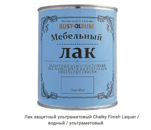 Лак защитный ультраматовый Chalky Finish Laquer / водная / бесцветный / ультраматовый