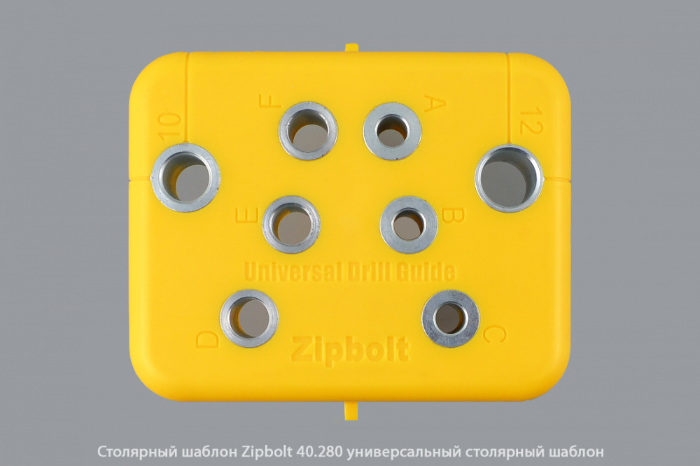 Стяжка столярная ZipBolt 40.280 универсальный столярный шаблон