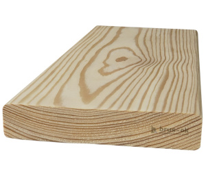 Палубная доска гладкая Лиственница кат.Экстра цельн.массив