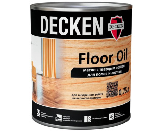 Масло защитное с твердым воском DECKEN Floor Oil