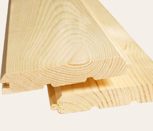 Имитация Бруса  Ель/Сосна АВ цельн.массив Архангельск