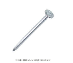 Гвозди кровельные оцинкованные