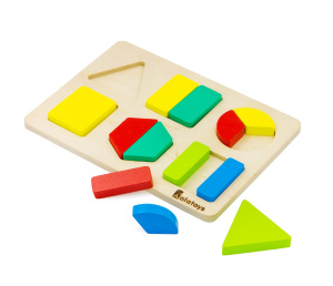 Пазлы "Дроби-фигуры" / 15 * 150 * 210 мм