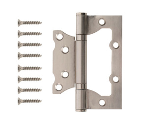 Петля накладная Code Deco никель матовый