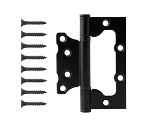 Петля накладная Code Deco чёрная