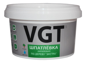 Шпатлевка для древесины VGT Экстра 