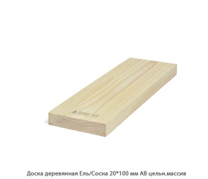 Доска Ель/Сосна 20мм.