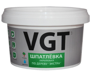 Шпатлевка для древесины VGT Экстра 