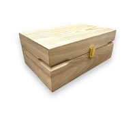 Шкатулка для украшений / Лиственница / масло-воск / 85 * 160 * 250 мм