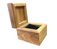 Шкатулка для часов и драгоценностей / Дуб / масло-воск / 100 * 105 * 120 мм